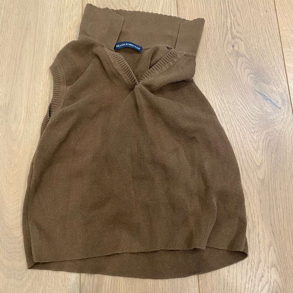 Vintage Brandy Melville Collared Sweater Vest